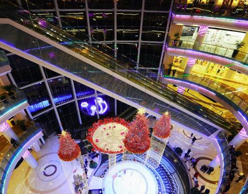 南京十大購物好地方,南京新街口、德基廣場設(shè)施完善便捷