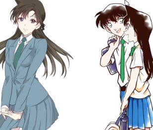 日本動(dòng)漫美女排行榜 毛利蘭是《名偵探柯南》里面的女主