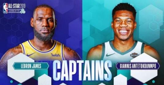 2019NBA全明星賽首發(fā)陣容名單公布:詹姆斯票王哈登入選 羅斯韋德落選
