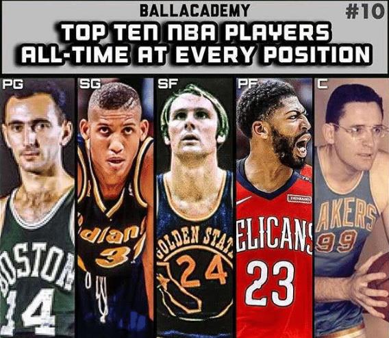 美媒排出10套NBA籃球巨星陣容 邁克爾-喬丹那組最強(qiáng)?簡(jiǎn)直欺負(fù)人