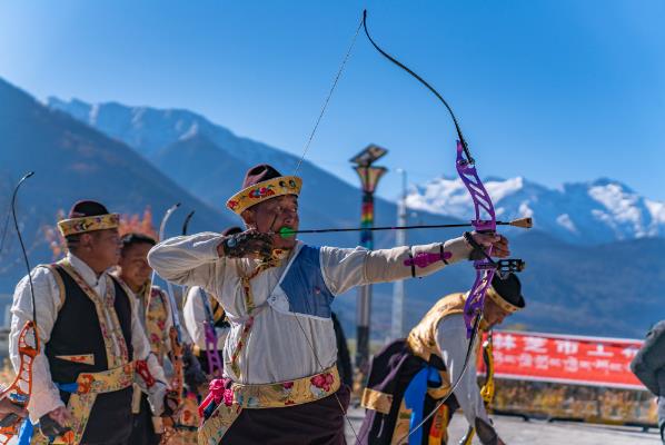 過年啦!林芝工布新年響箭文化旅游活動熱鬧非凡!