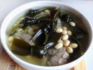 喝海帶湯有什么作用？喝海帶湯的好處