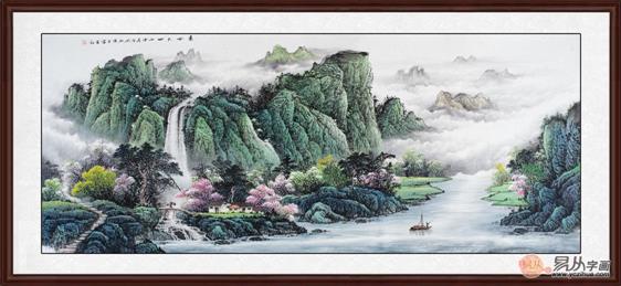 春山如詩(shī) 春風(fēng)駘蕩---解析畫家王寧筆下作品春回大地