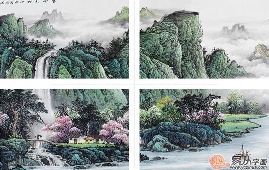 春山如詩(shī) 春風(fēng)駘蕩---解析畫家王寧筆下作品春回大地