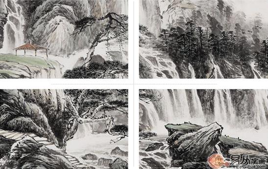 鑒賞:畫家李國勝國畫山水藝術(shù)佳作,實(shí)乃妙合無間