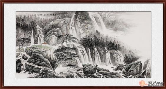 鑒賞:畫家李國勝國畫山水藝術(shù)佳作,實(shí)乃妙合無間