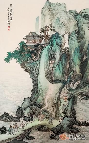 福壽如意 福壽雙全丨畫家林德坤祝壽圖鑒賞:群仙祝壽
