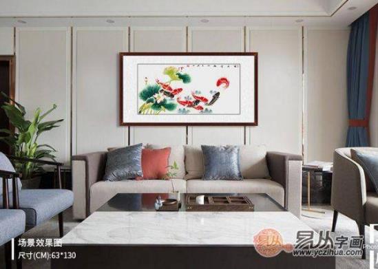 客廳沙發(fā)墻上不是知道掛什么?這些手繪花鳥畫,一見傾心
