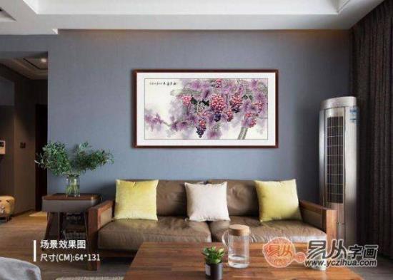 客廳沙發(fā)墻上不是知道掛什么?這些手繪花鳥畫,一見傾心