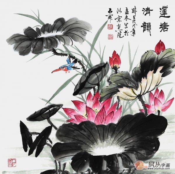臥室裝飾掛什么畫好,名家手繪花鳥畫,收藏太美了