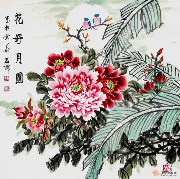 臥室裝飾掛什么畫好,名家手繪花鳥畫,收藏太美了