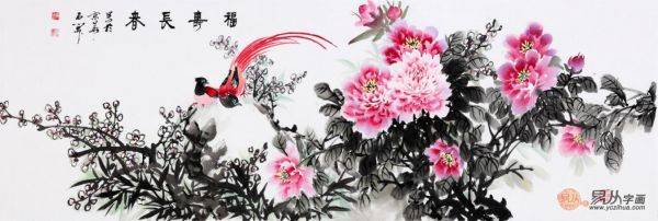臥室裝飾掛什么畫好,名家手繪花鳥畫,收藏太美了