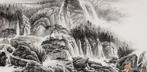 當(dāng)代國(guó)畫家李國(guó)勝的繪畫藝術(shù):以墨傳韻,極富山水靈韻