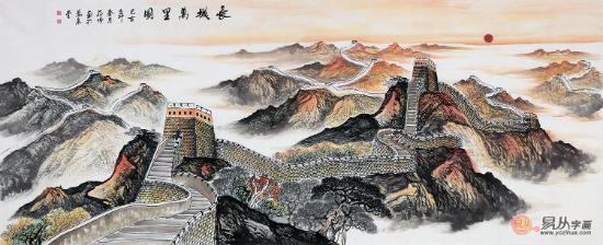 品賞畫家蔣偉山水畫作品:風(fēng)格萬千,又意趣盎然