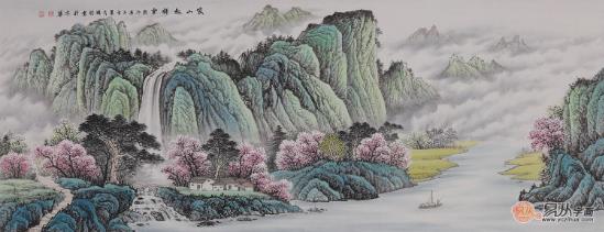 家里掛什么畫好?宜掛在家里的山水畫推薦