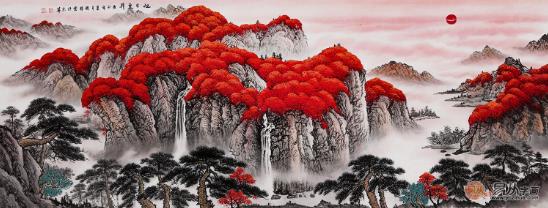家里掛什么畫好?宜掛在家里的山水畫推薦