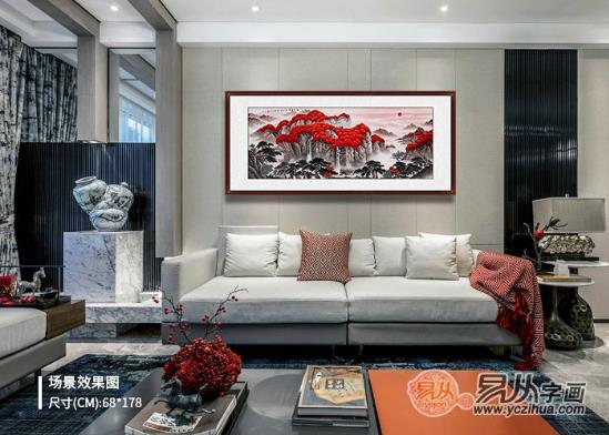 家里掛什么畫好?宜掛在家里的山水畫推薦