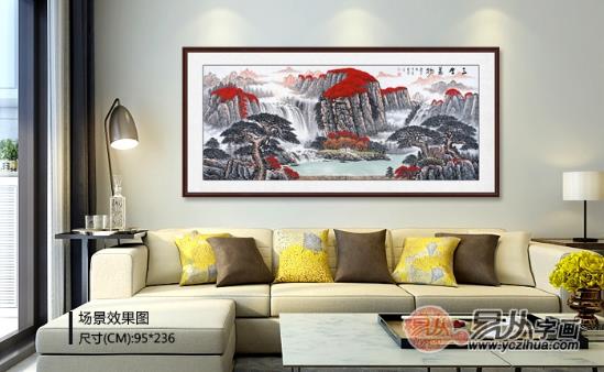 家里適宜掛什么畫 這4款寓意超好的山水掛畫推薦