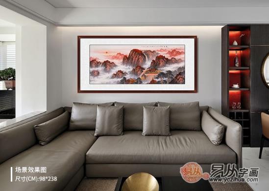 家里適宜掛什么畫 這4款寓意超好的山水掛畫推薦