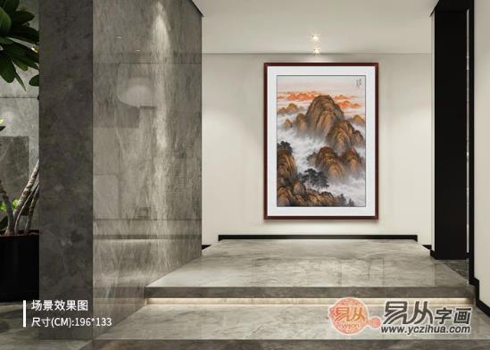 進(jìn)門玄關(guān)掛什么畫好 現(xiàn)在都流行這樣選
