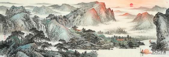 辦公室適合掛什么畫(huà) 辦公室霸氣山水畫(huà)推薦