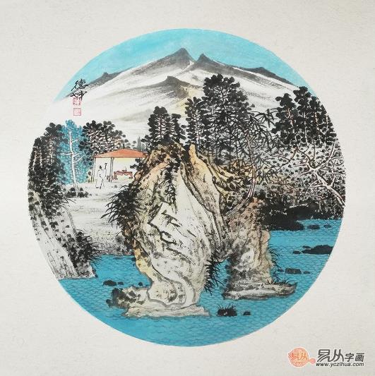 走廊盡頭適合掛什么畫?選它,能點燃整個走廊的氣氛