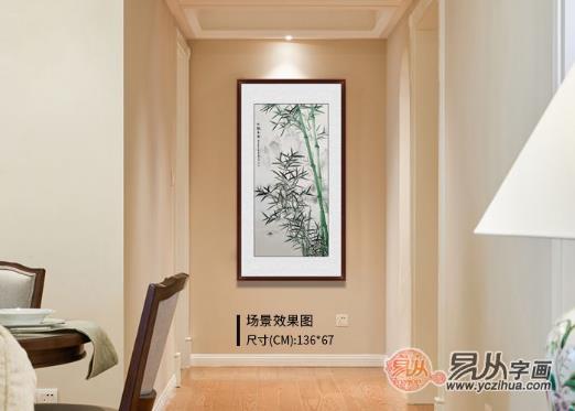 走廊盡頭適合掛什么畫?選它,能點燃整個走廊的氣氛