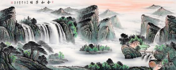 沙發(fā)后面掛什么畫旺財 需要掛畫的看過來!