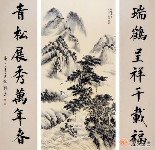 客廳適合掛什么畫 建議你從以下4個方向著手