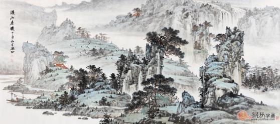 胸含萬壑,妙筆繪千山——畫家林德坤寫意山水畫欣賞