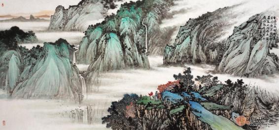 胸含萬壑,妙筆繪千山——畫家林德坤寫意山水畫欣賞