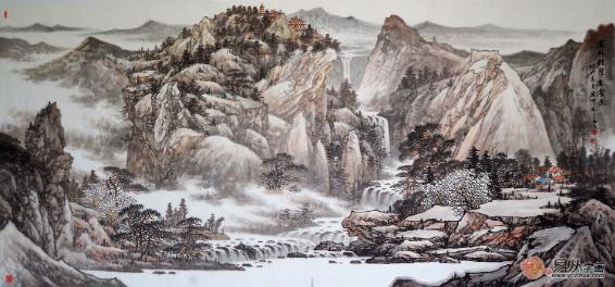胸含萬壑,妙筆繪千山——畫家林德坤寫意山水畫欣賞