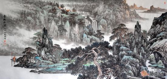 品清幽遠(yuǎn)靜之韻味——名家國畫松圖作品賞析