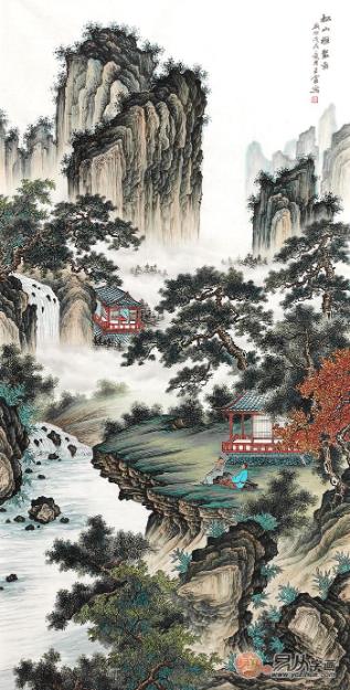 品清幽遠(yuǎn)靜之韻味——名家國畫松圖作品賞析