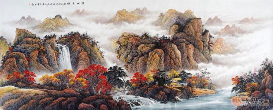 家里掛什么畫好,才更顯身份的大氣呢?