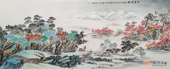 易從網(wǎng)分享:家庭客廳裝飾畫的選擇搭配和技巧