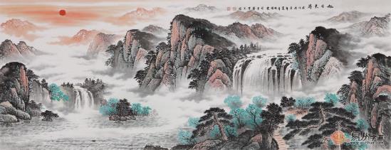 易從網(wǎng)分享:家庭客廳裝飾畫的選擇搭配和技巧