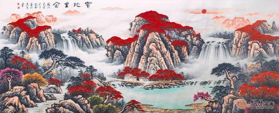 易從網(wǎng)分享:家庭客廳裝飾畫的選擇搭配和技巧