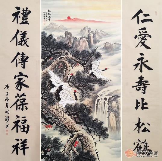 中式客廳掛什么畫(huà) 深受?chē)?guó)人喜歡的山水畫(huà)