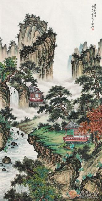 中式客廳掛什么畫(huà) 深受?chē)?guó)人喜歡的山水畫(huà)