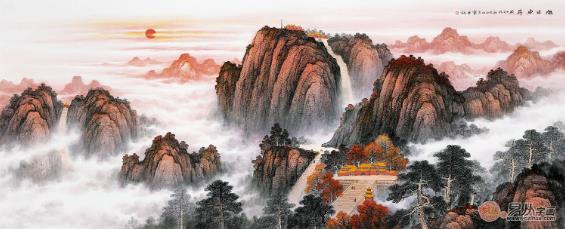 客廳裝飾畫(huà)掛什么好?事實(shí)證明,國(guó)人都樂(lè)于掛幅山水畫(huà)