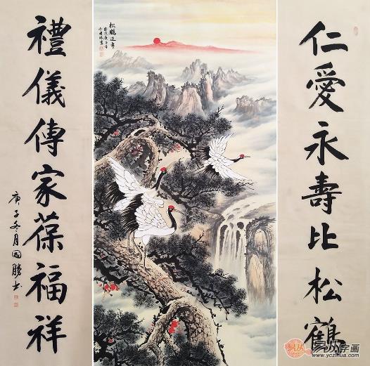 老年人家里適合掛什么畫 低調(diào)且沉穩(wěn)的山水畫更合適