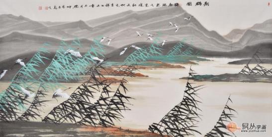 老年人家里適合掛什么畫 低調(diào)且沉穩(wěn)的山水畫更合適