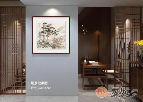 客廳走廊掛什么畫好 山水畫彰顯你的生活品味