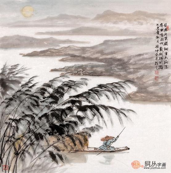 客廳走廊掛什么畫好 山水畫彰顯你的生活品味