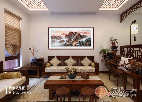 客廳應(yīng)該掛什么畫 裝點家居門面你需要這樣選