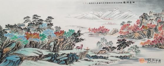 家里掛什么畫好 建議從畫作的寓意內(nèi)涵方面著手