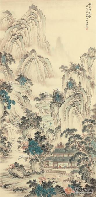 家居新中式掛畫 五款美到骨子里的中國風(fēng)山水畫