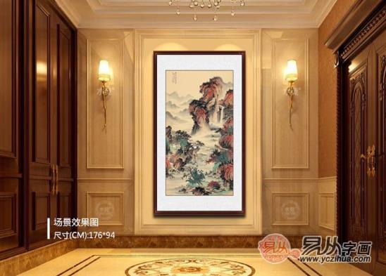 家居新中式掛畫 五款美到骨子里的中國風(fēng)山水畫