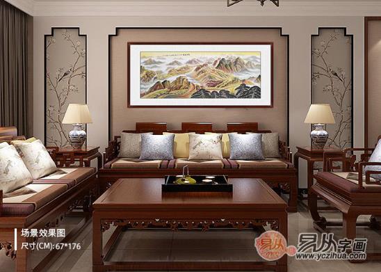 沙發(fā)背景墻掛什么畫好 能提高個人的藝術品位修養(yǎng)